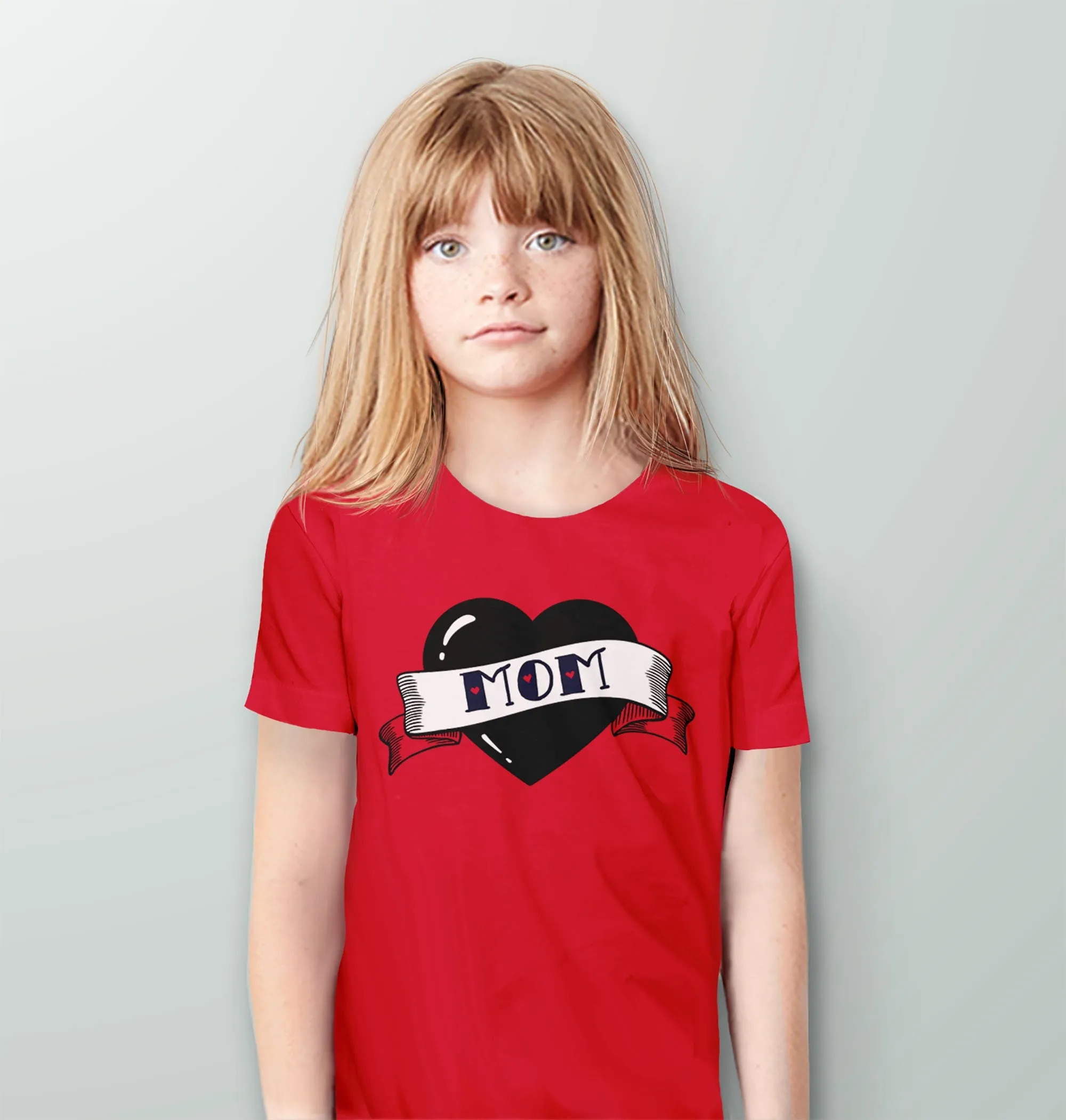 Mom Heart Tattoo T-Shirt