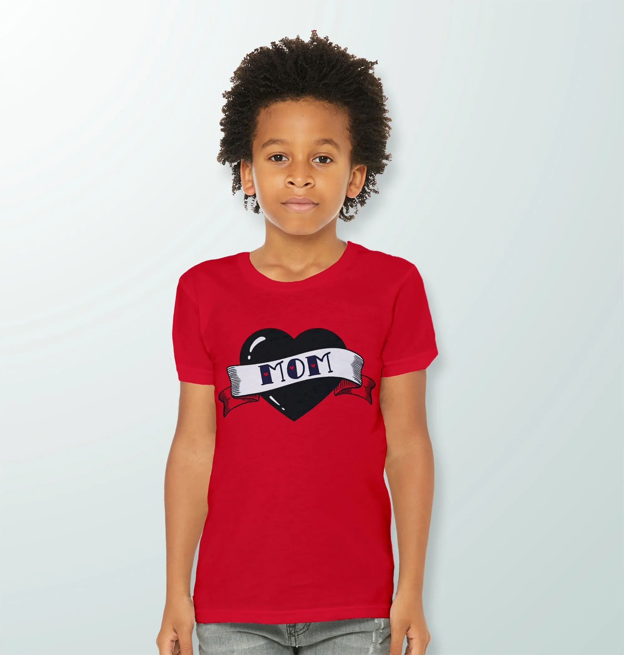 Mom Heart Tattoo T-Shirt