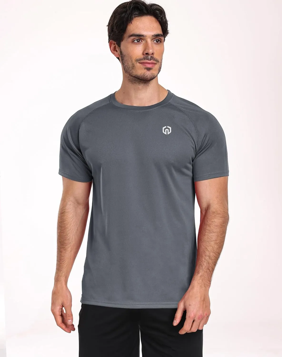 NELEUS Men's Dry Fit Athletic Running Shirt