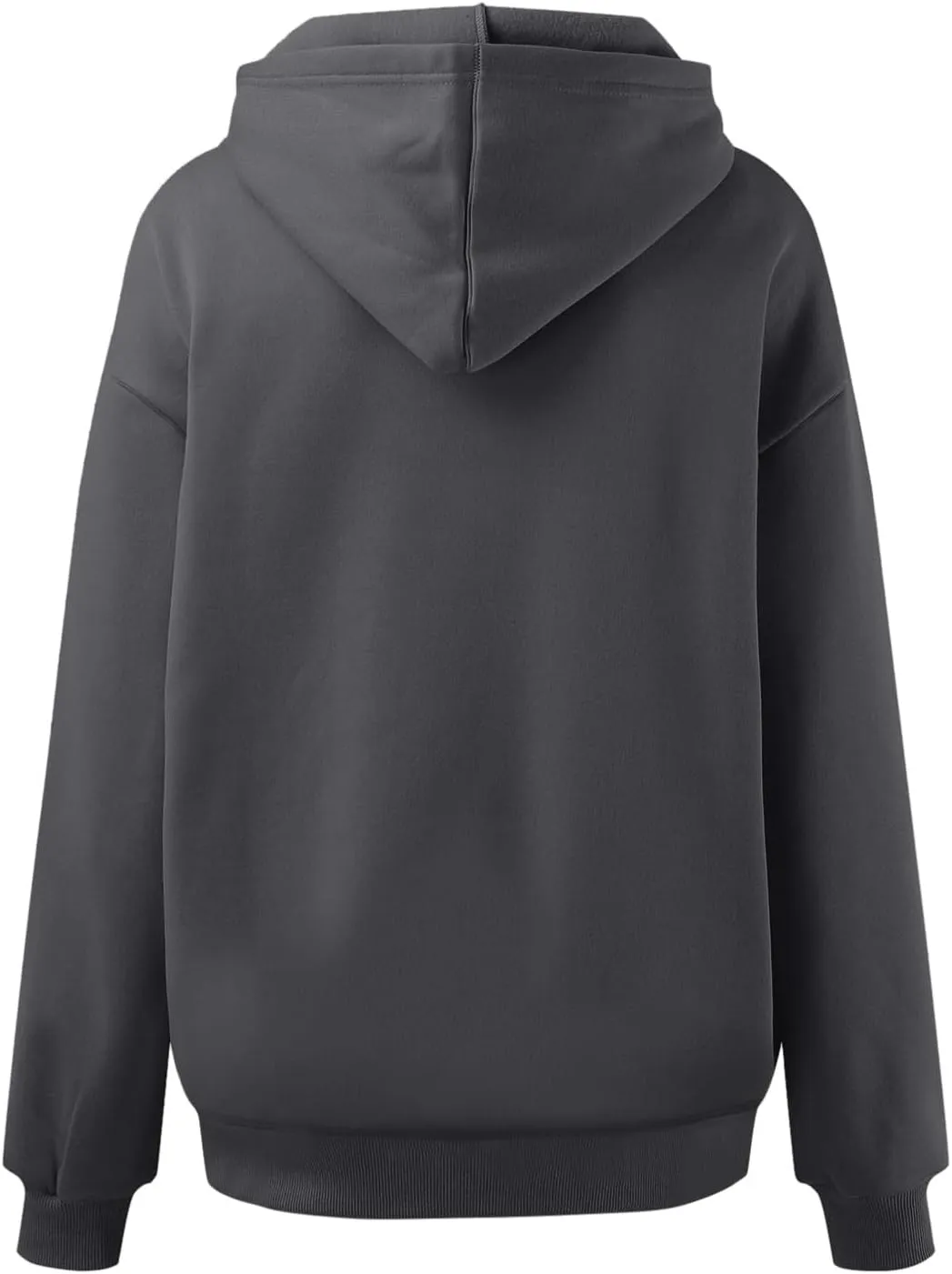 Oversized Plain Hoodies for Women Casual Trendy 2024 Fall Outfits Fleece Y2K Sweatshirts Pullover Long Sleeve Tops