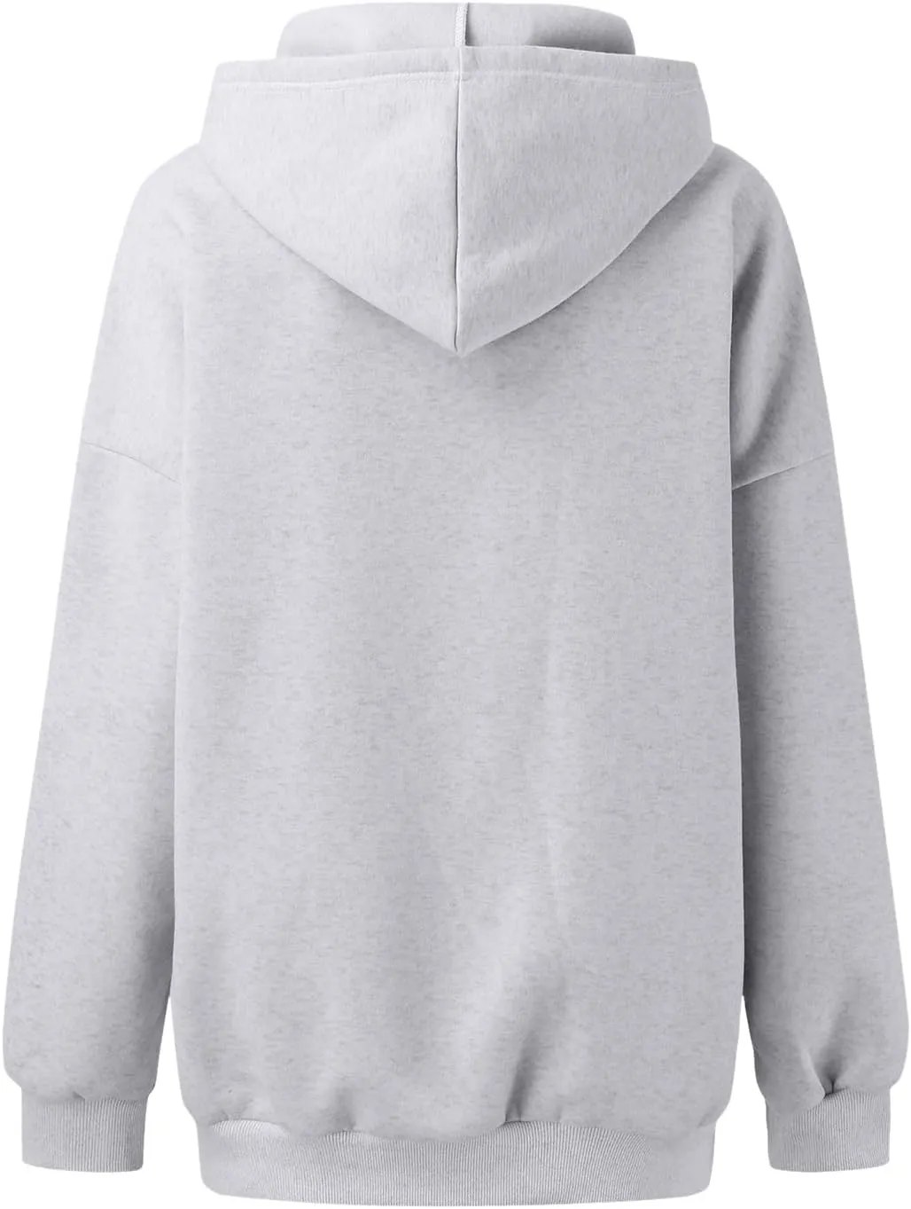 Oversized Plain Hoodies for Women Casual Trendy 2024 Fall Outfits Fleece Y2K Sweatshirts Pullover Long Sleeve Tops