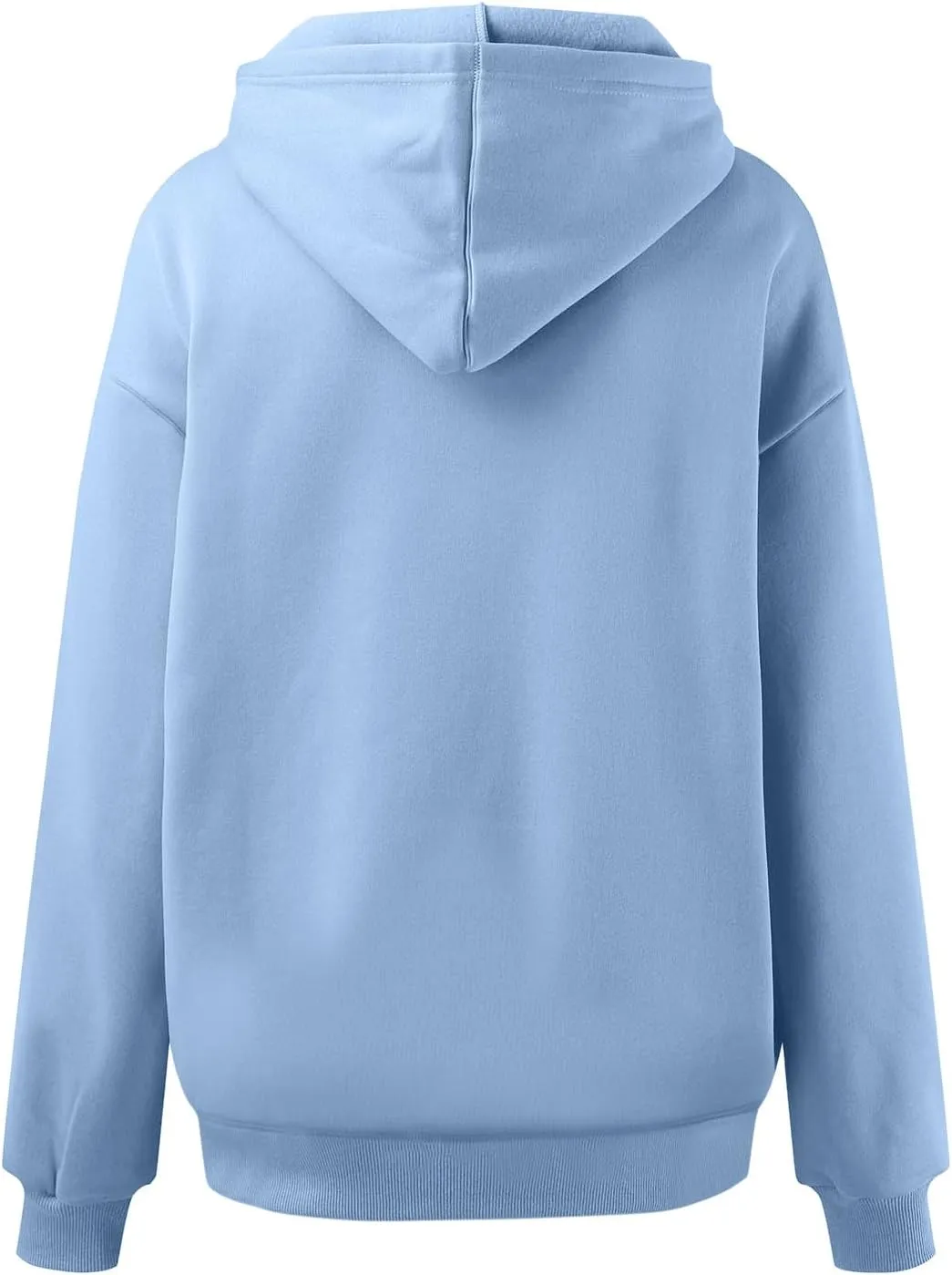 Oversized Plain Hoodies for Women Casual Trendy 2024 Fall Outfits Fleece Y2K Sweatshirts Pullover Long Sleeve Tops