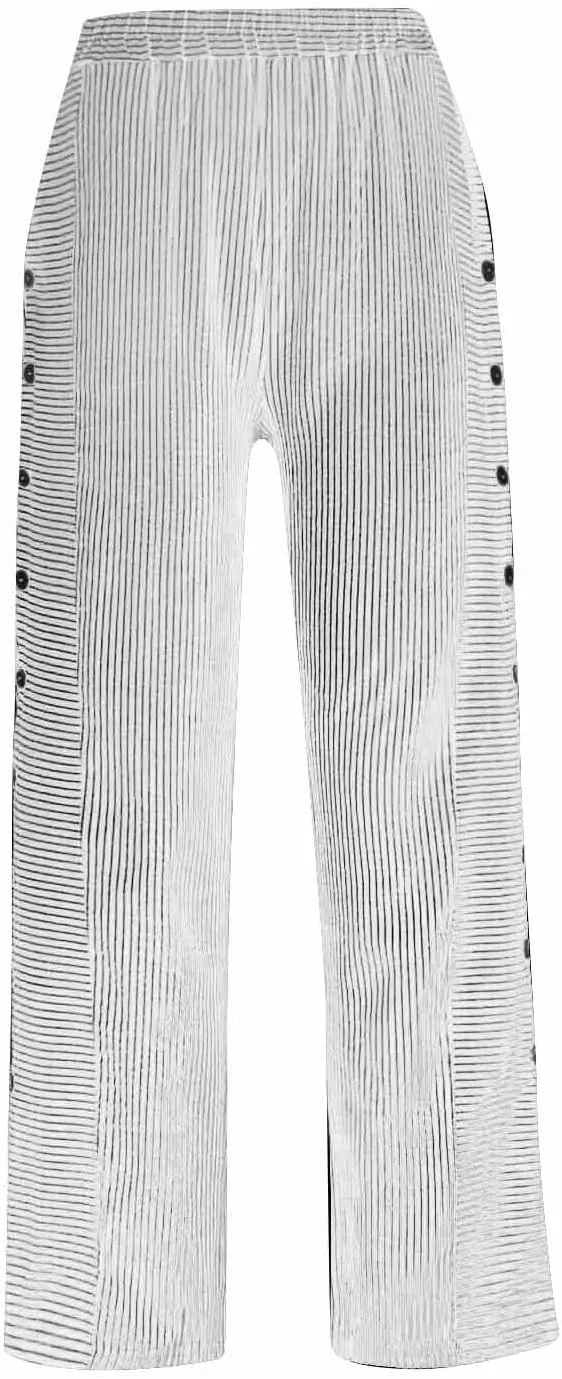 Pants for Women, Peasant Pants Straight Leg Linen Summer Casual Trendy Women