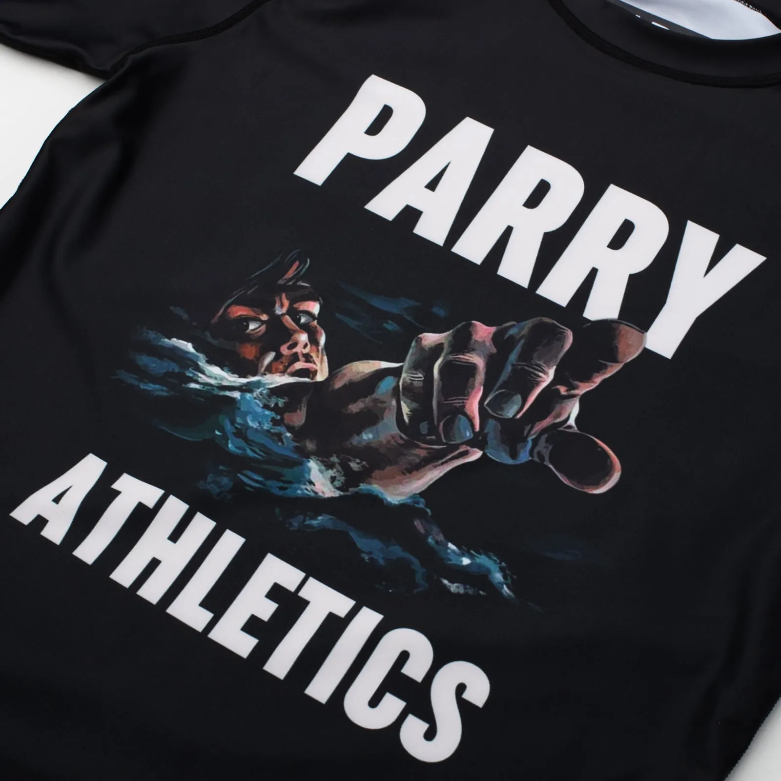 PARRY "Someone Talked" Short Sleeve Rash Guard