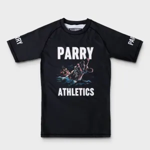PARRY "Someone Talked" Short Sleeve Rash Guard
