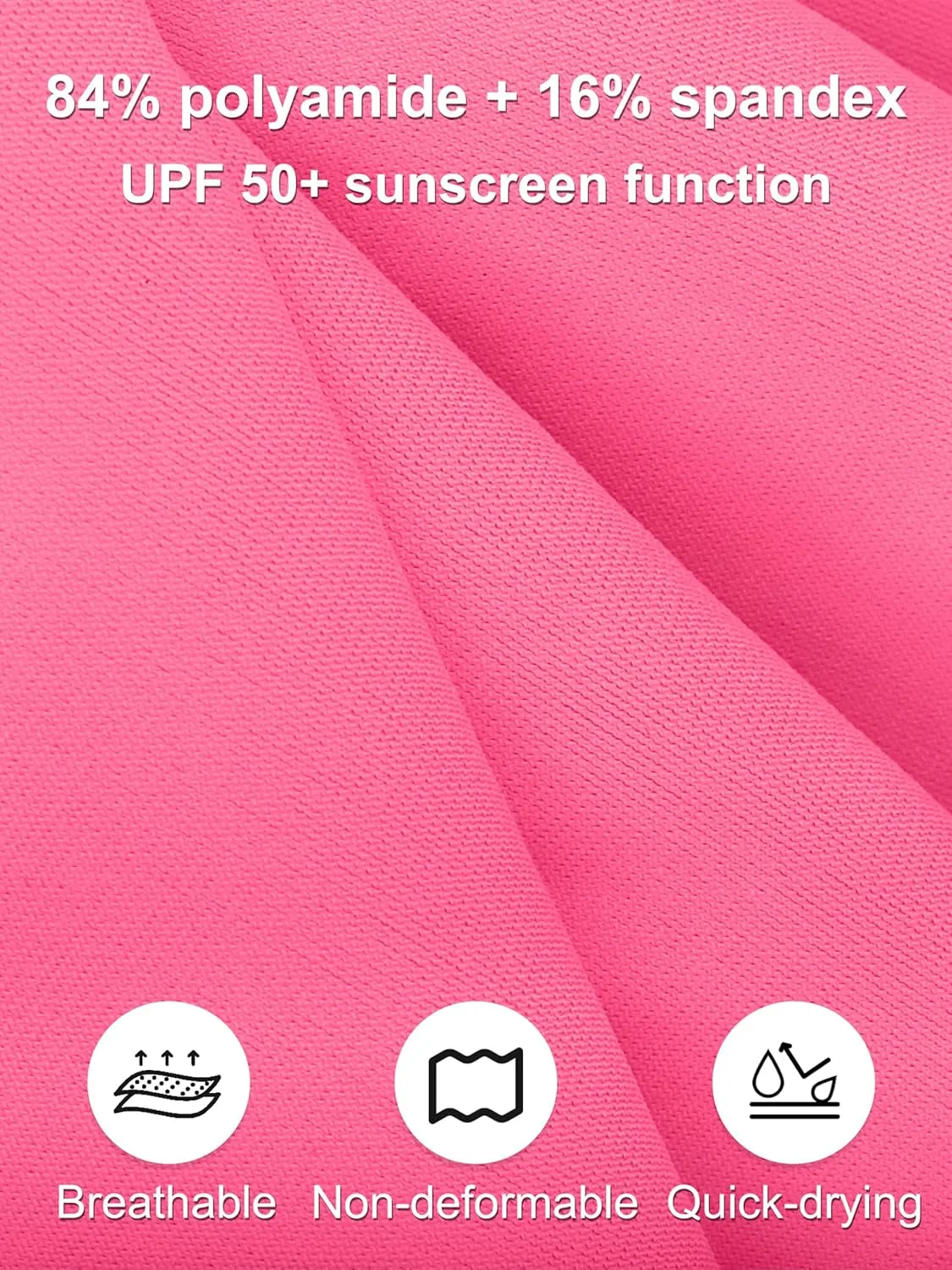 Poroka 2 Pack Girls and Toddlers' UPF 50  Long-Sleeve Rashguard Swim Shirt Lightweight Sports Athletic Tee Outdoor