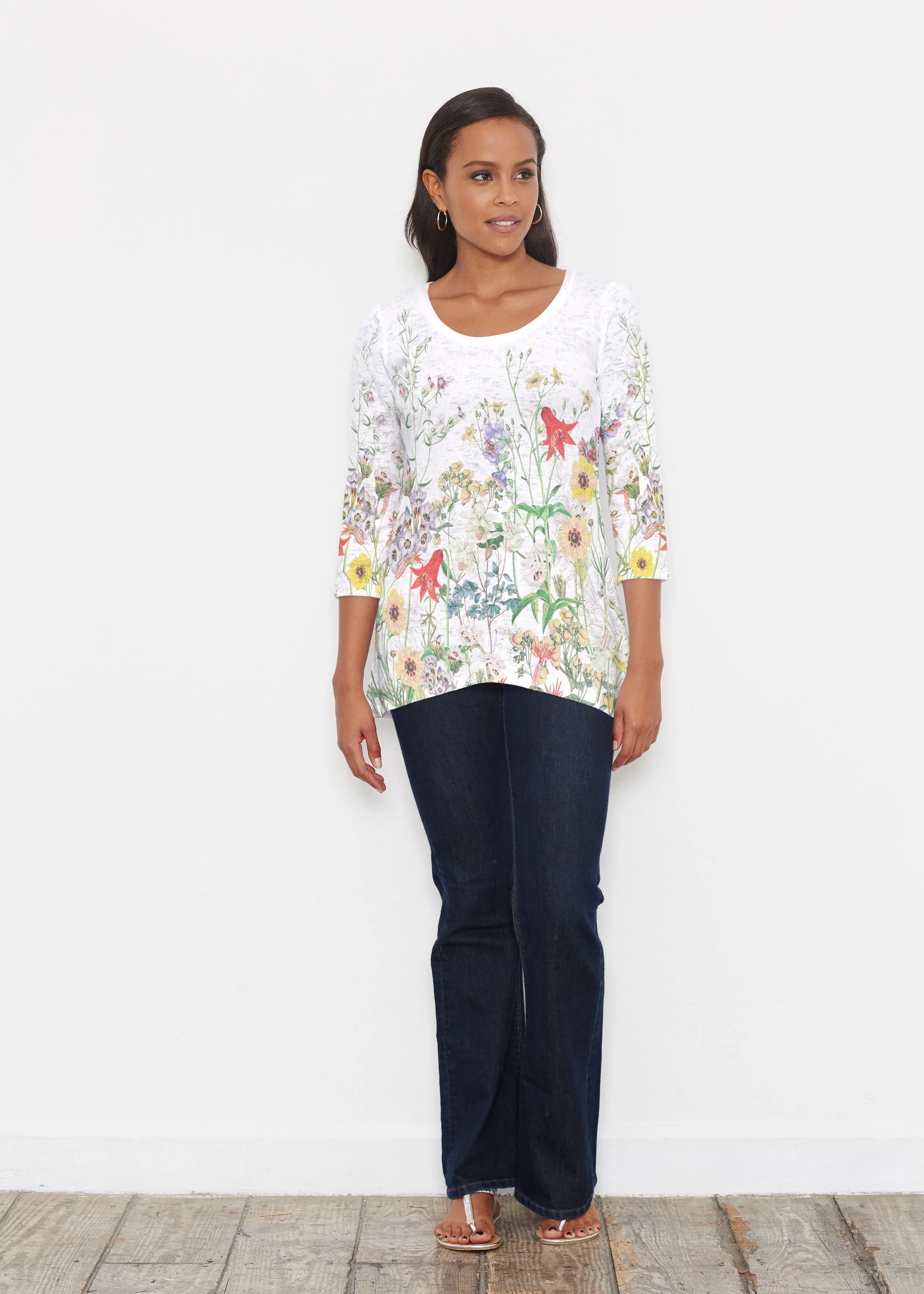 Prairie (7929) ~ Katherine Hi-Lo Thermal Tunic