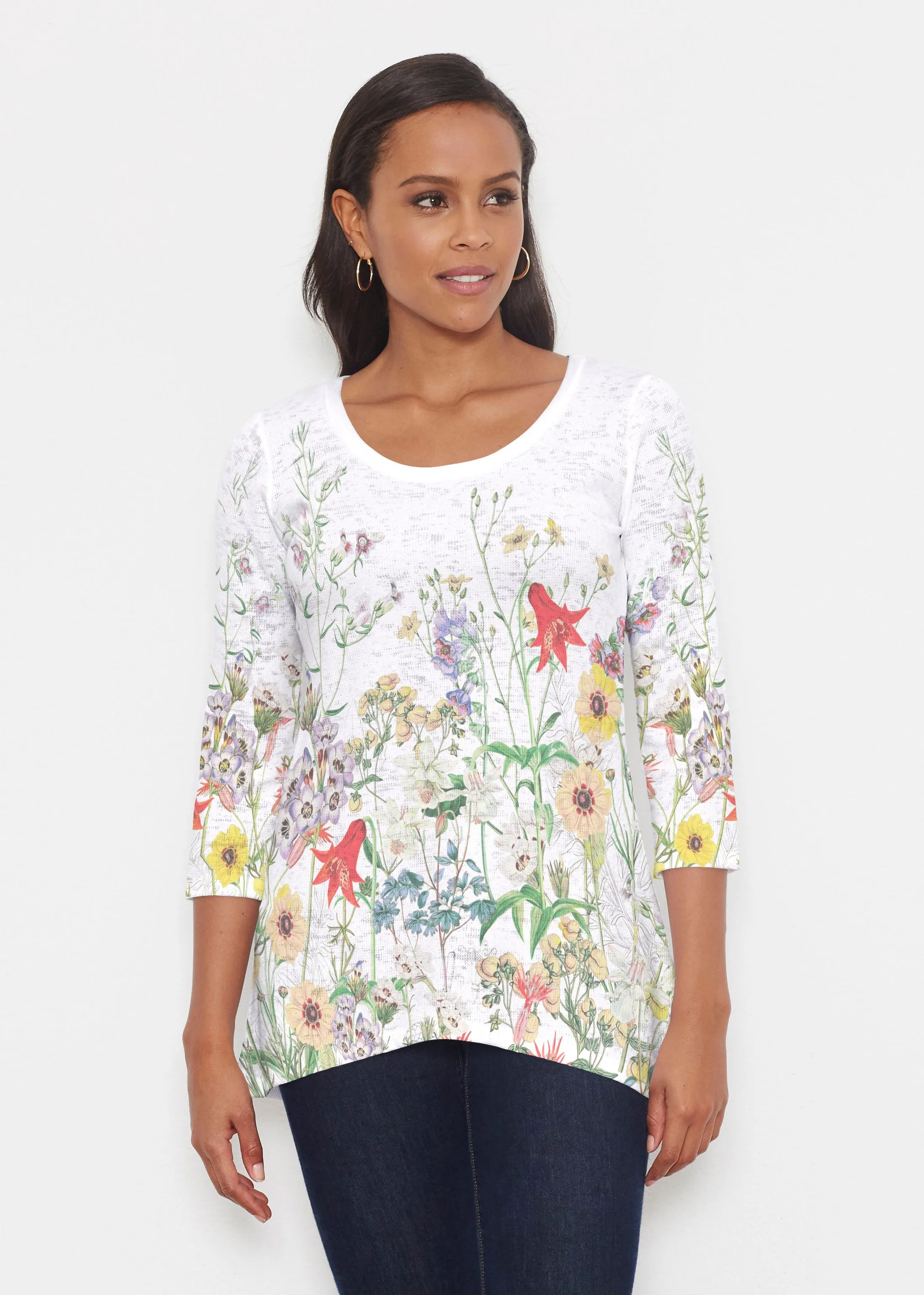 Prairie (7929) ~ Katherine Hi-Lo Thermal Tunic