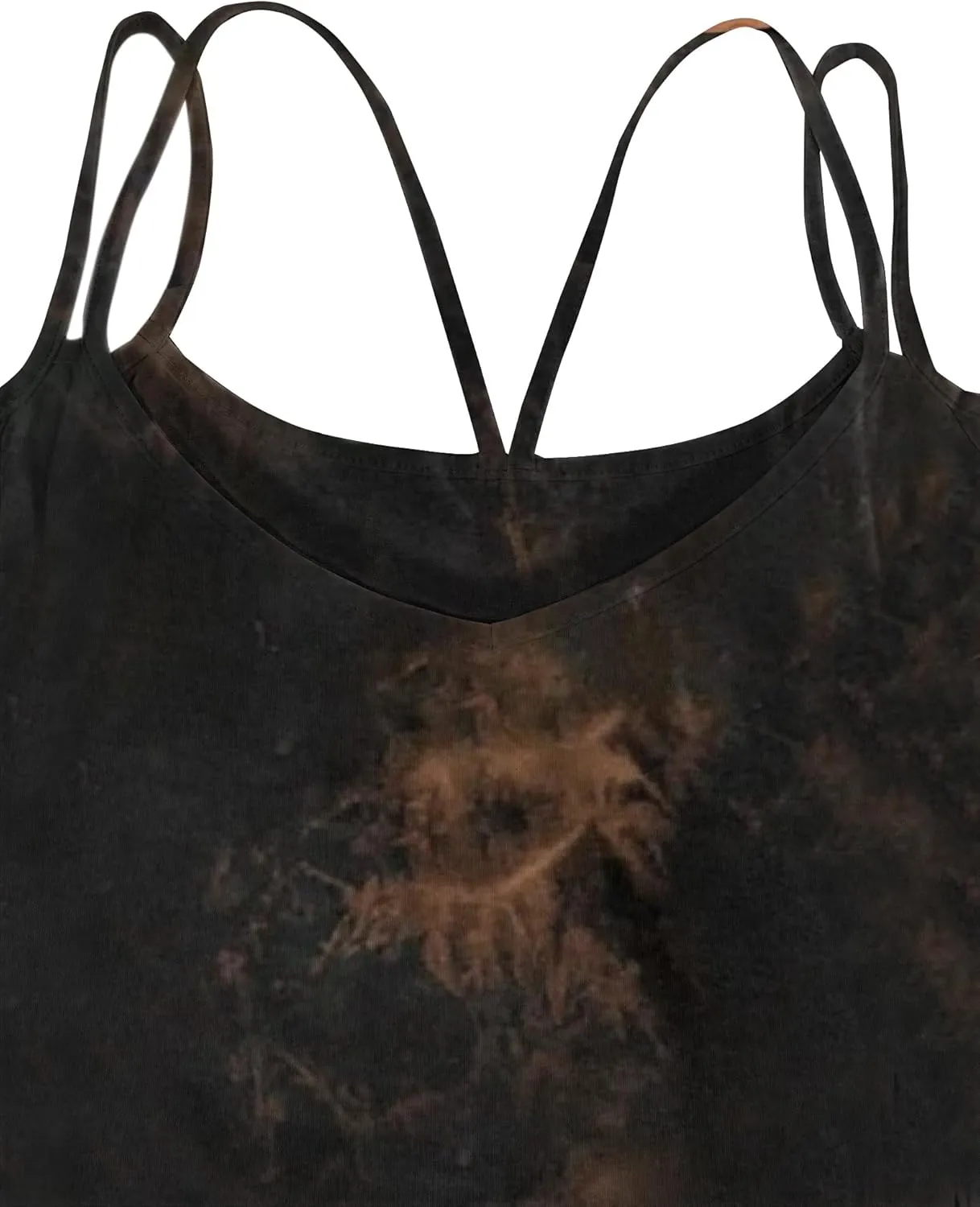 Remidoo Fringe Tops for Womens Bell Short Sleeve Sexy V Neck Oversized T Shirt