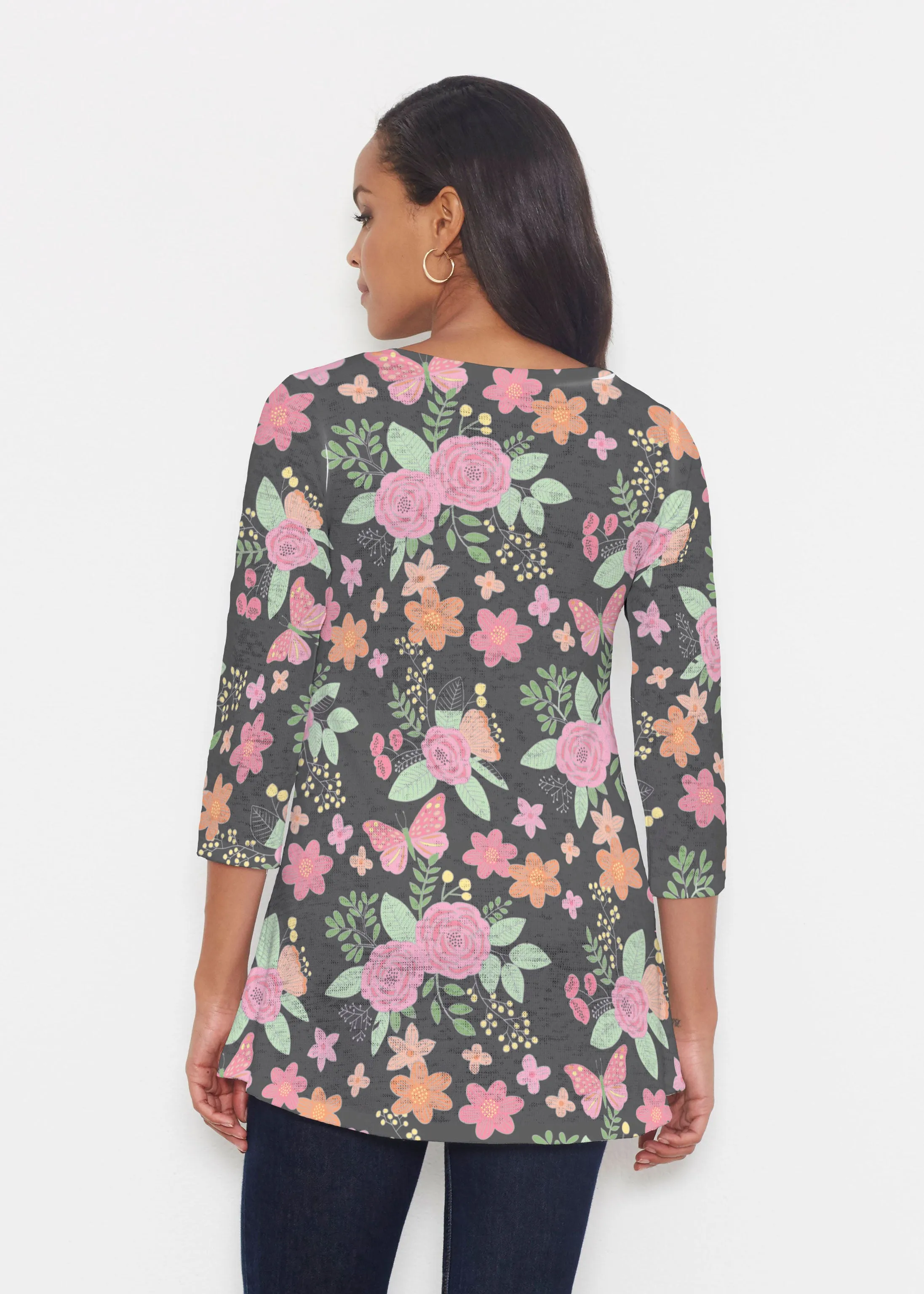 Rosalyn (14298) ~ Katherine Hi-Lo Thermal Tunic