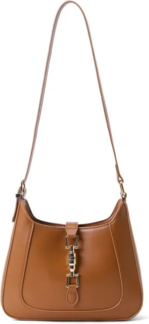 Shoulder Bag for Women - Small Vegan Leather Purses, Casual Trendy Hobo Handbag with Adjustable Strap
