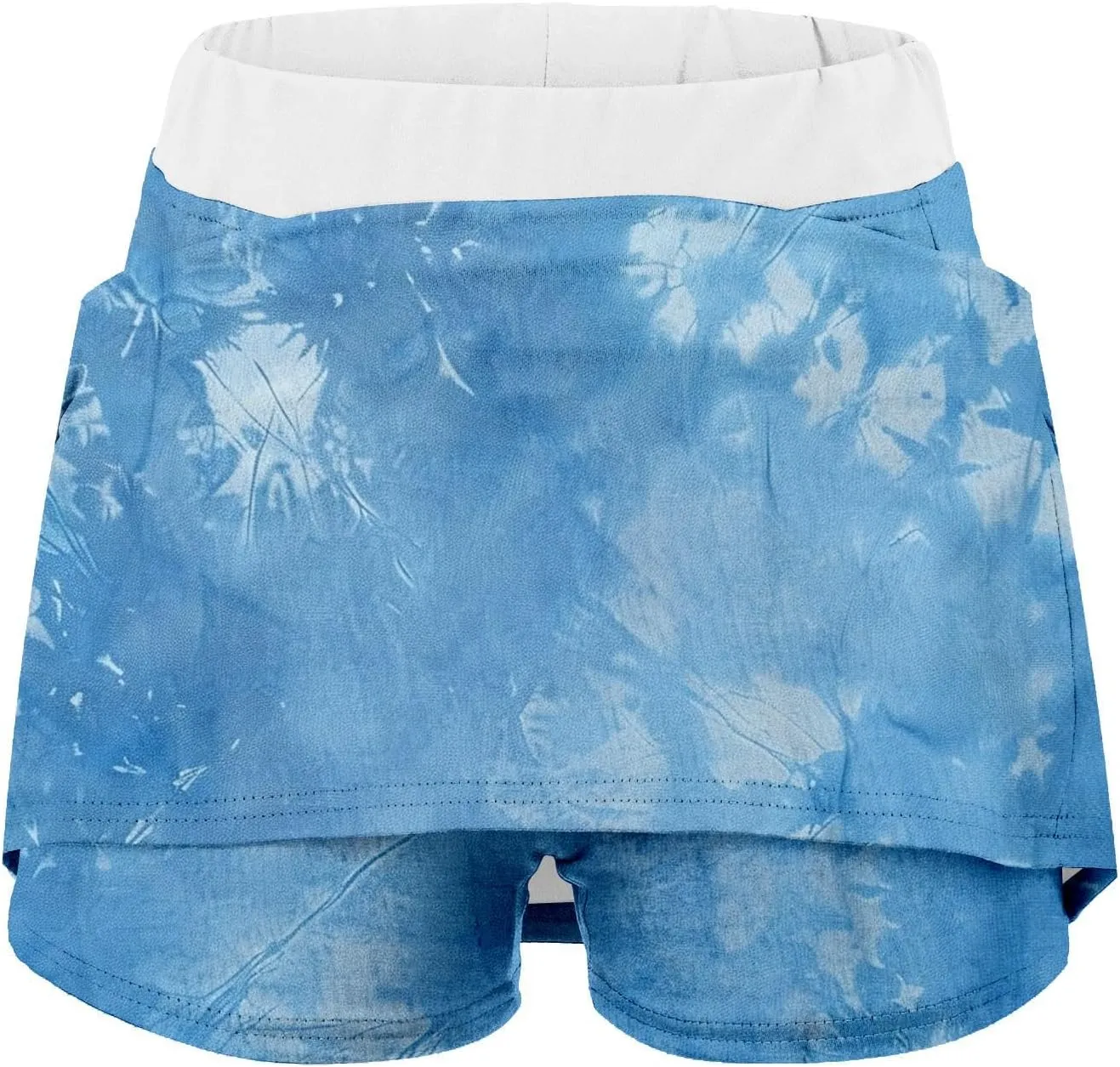 Skorts For Women With Pockets High Waist Tummy Control Women's Yoga Shorts Casual Plus Size Dressy Athletic Underneath