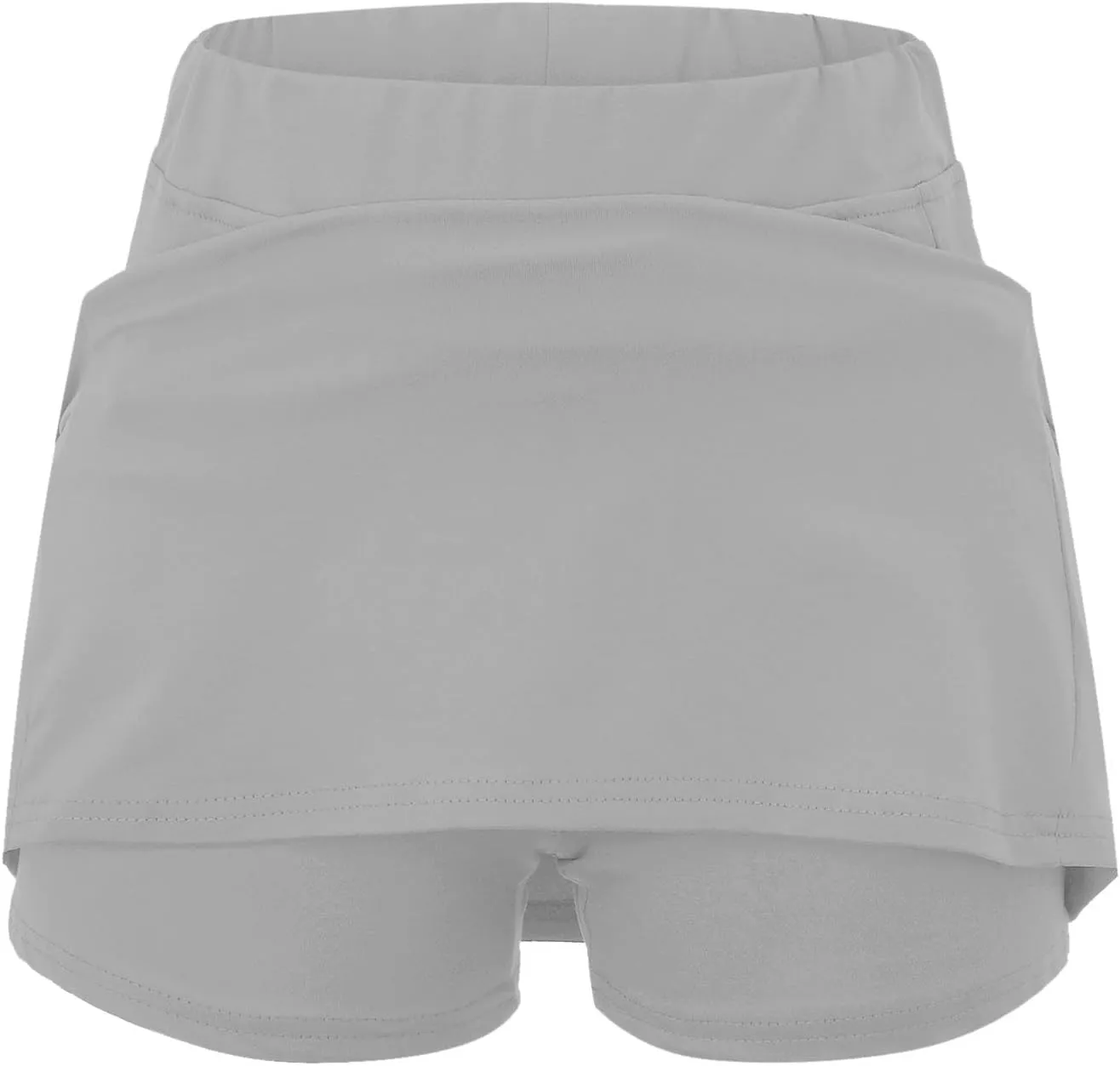 Skorts for Women with Pockets Plus Size High Waist Tummy Control Yoga Shorts Casual Dressy Athletic Tennis Mini Skirts