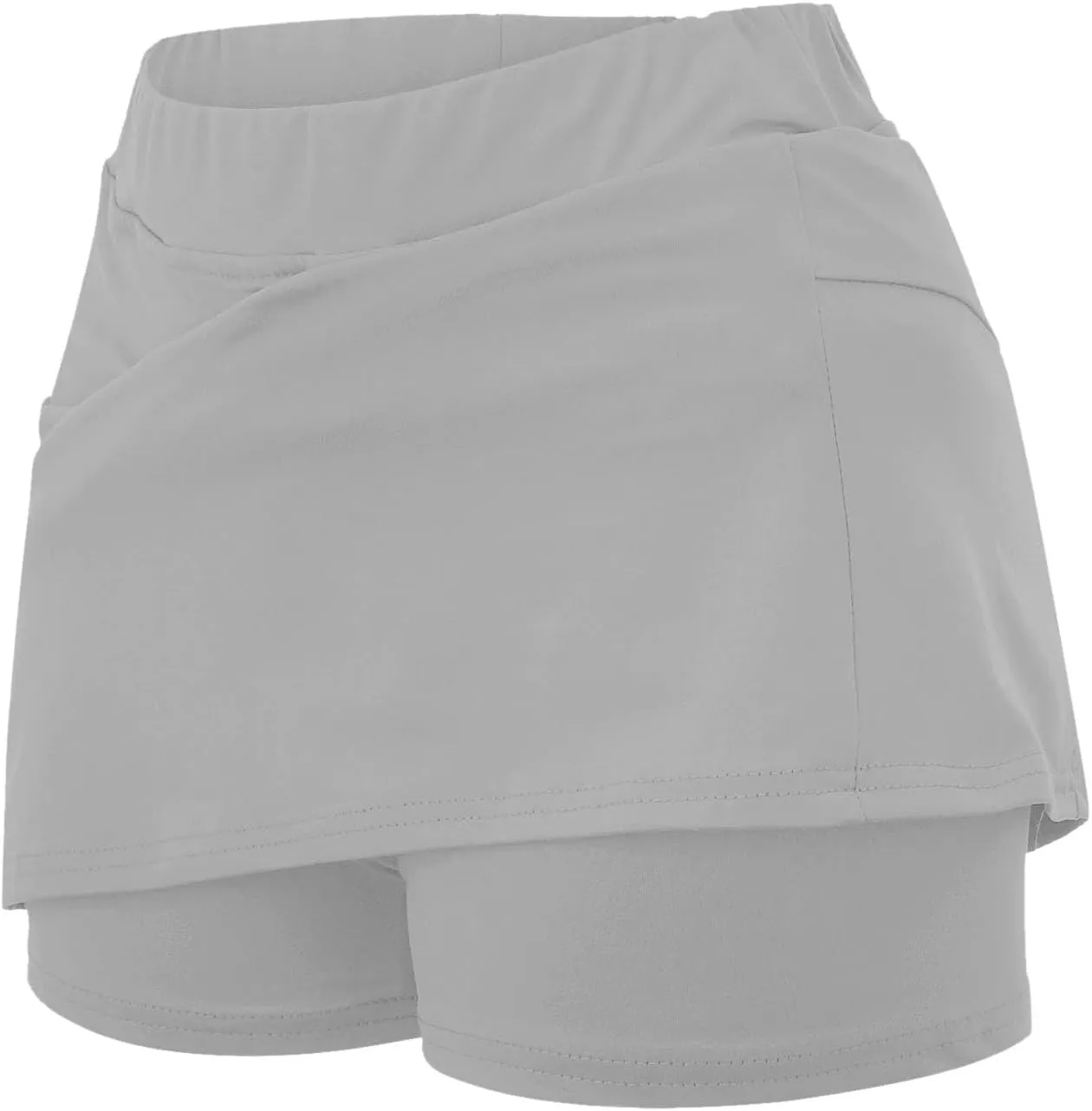 Skorts for Women with Pockets Plus Size High Waist Tummy Control Yoga Shorts Casual Dressy Athletic Tennis Mini Skirts