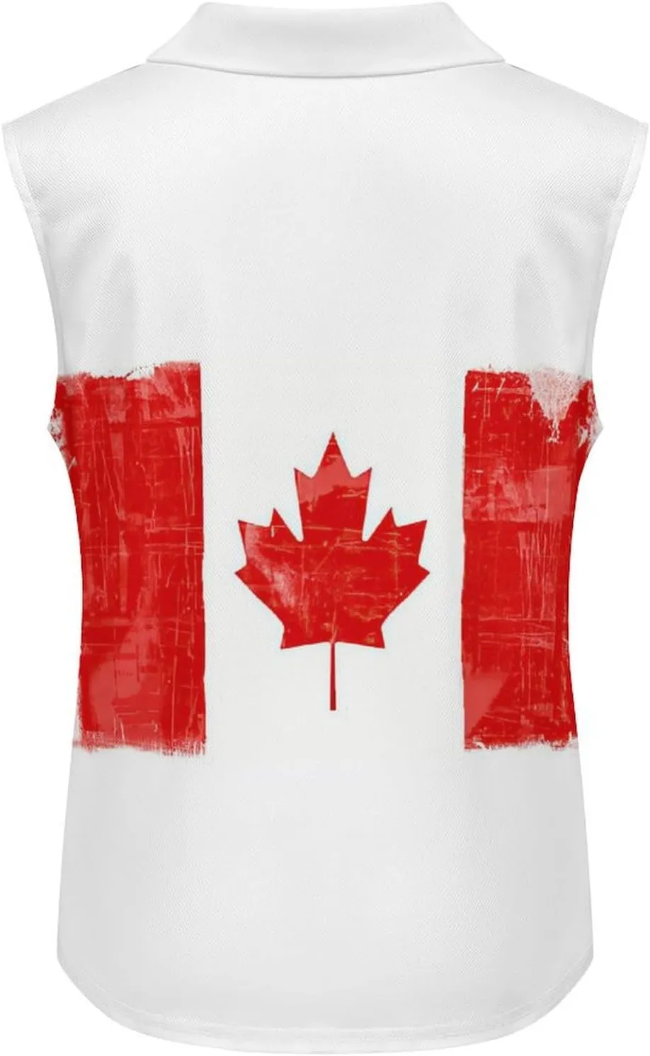Sleeveless Shirts for Women Venezuela Flag V Neck Shirt Casual PO-LO Tank Top Pullover Quick Dry with Designs
