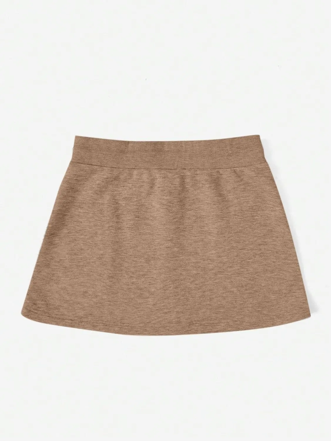 SOFIA'S CHOICE Mini Skirts for Women Summer Drawstring High Waist Sweat Skirt with Pockets