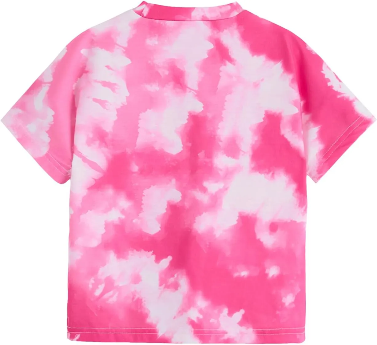 SOLY HUX Toddler Girl's Tie Dye T-Shirt Cute Heart Graphic Tee Shirts Casual Summer Short Sleeve Tops