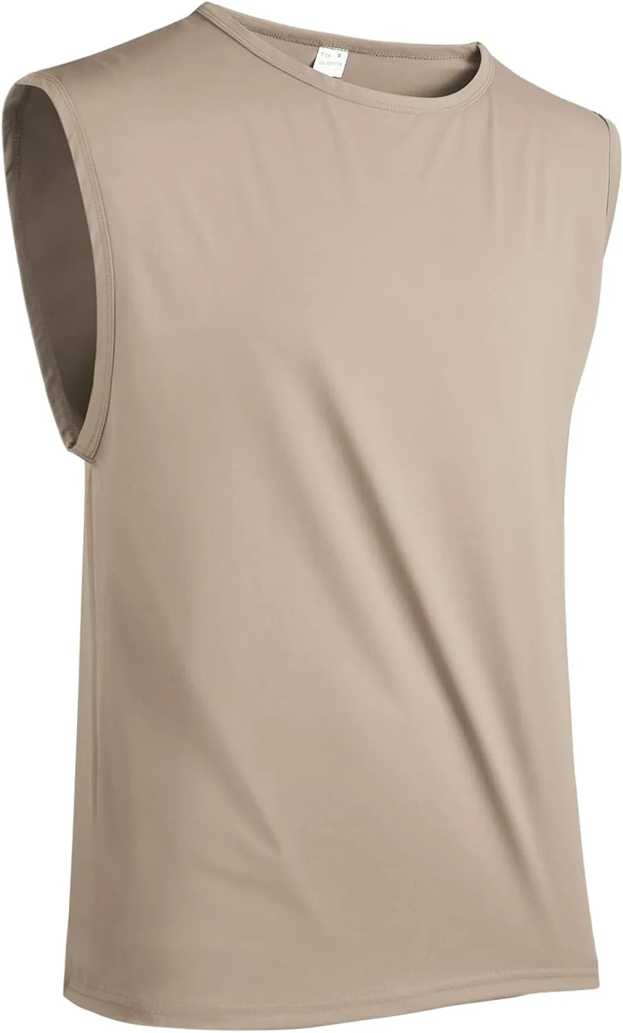 Surenow Men's Workout Tank Tops Athletic Sleeveless T-Shirt Sport Muscle Tank Running Breathable Gym Muscle T-Shirt for Men