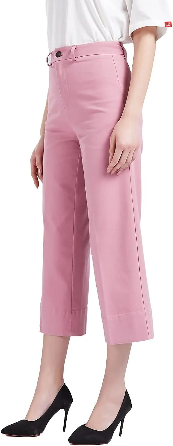 Taloyone High Waisted Casual Chino Pants for Women Work Trouser Slacks Women's Lounge Dress Pants
