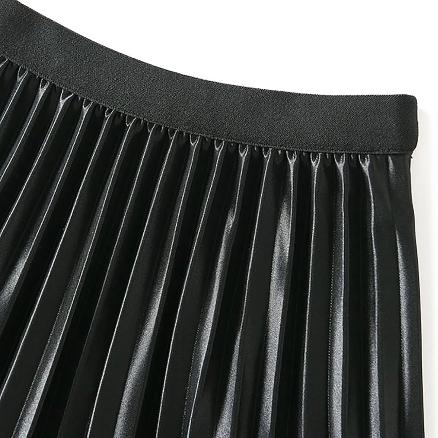 Tulle Skirt for Women Dressy Flowy High Waist Pleated Swing A-Line Skirts Summer Cute Mesh Irregular Hem Midi Skirts