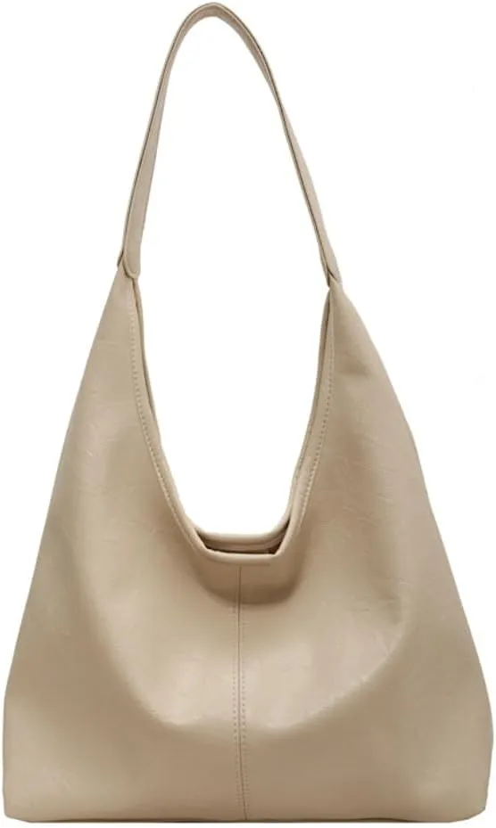 Vegan Leather Tote Bag Y2K Women Stylish Hobo Bag Casual Trendy Handbag Purse