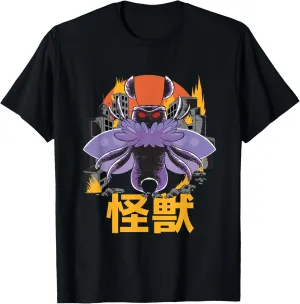 Vintage Giant Mothman Sunset Japanese T-Shirt