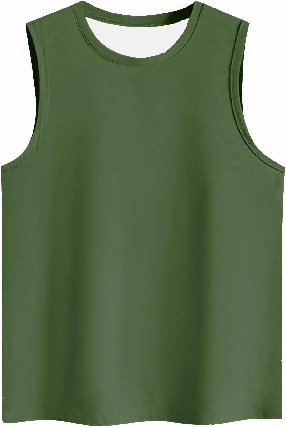 Womens Cute Tank Tops Trendy Sleeveless Oversized Tee Scoop Neck Soft Loose Casual 2025 Summer Flowy Shirts