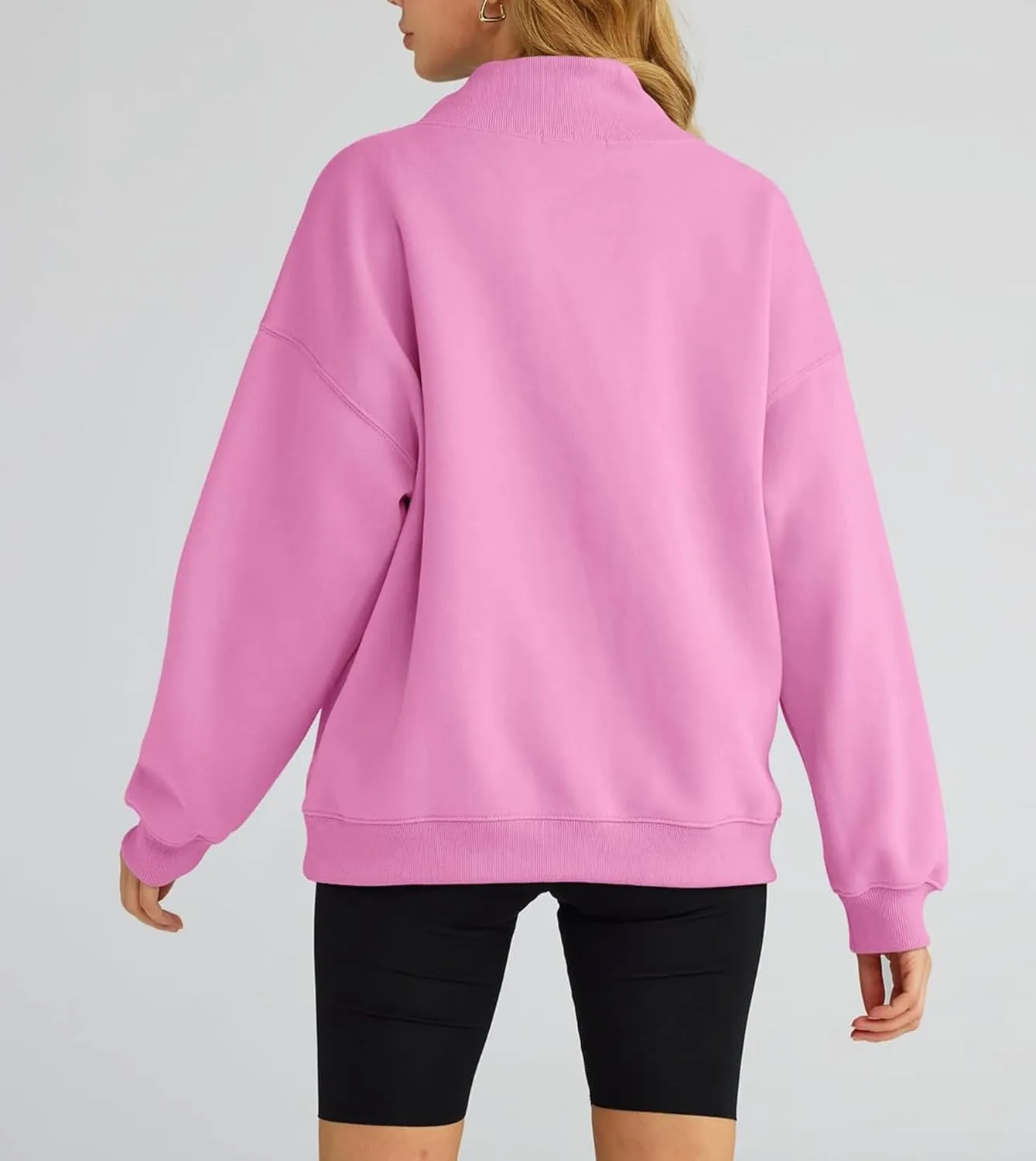 Womens Oversized Sweatshirts Turtleneck Pullover Long Sleeve Hoodies Tops - Fall Outfits 2024 Clothes