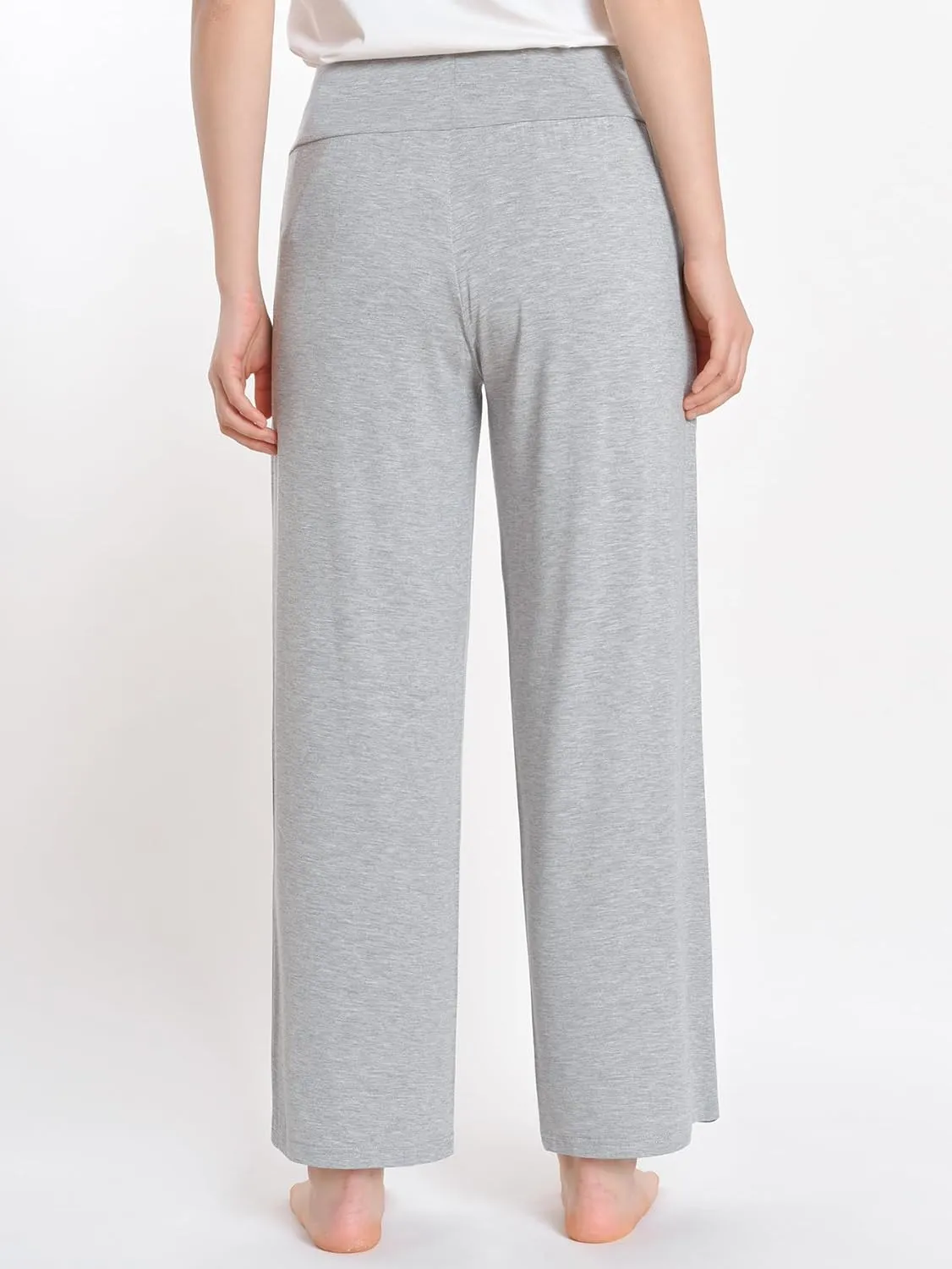 Women's Petite Lounge Pants With Pockets Wide Leg
