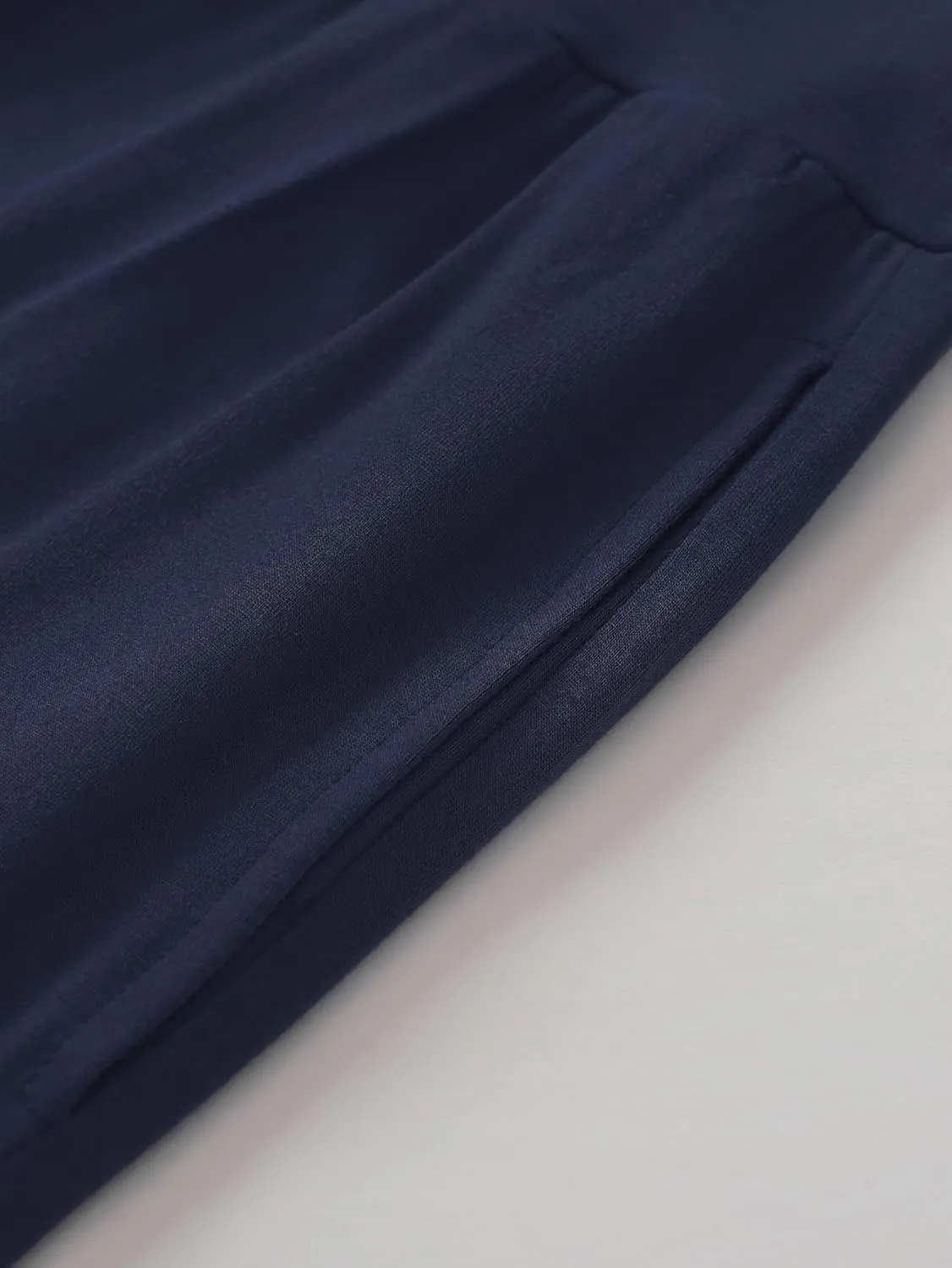 Women's Petite Lounge Pants With Pockets Wide Leg