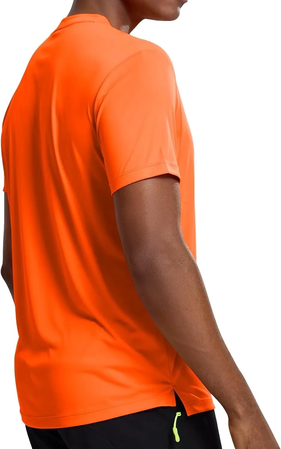 Zengjo Athletic T Shirts for Men,Quick Dry Gym Workout Running Sport Moisture Wicking Short-Sleeve Crewneck Tee